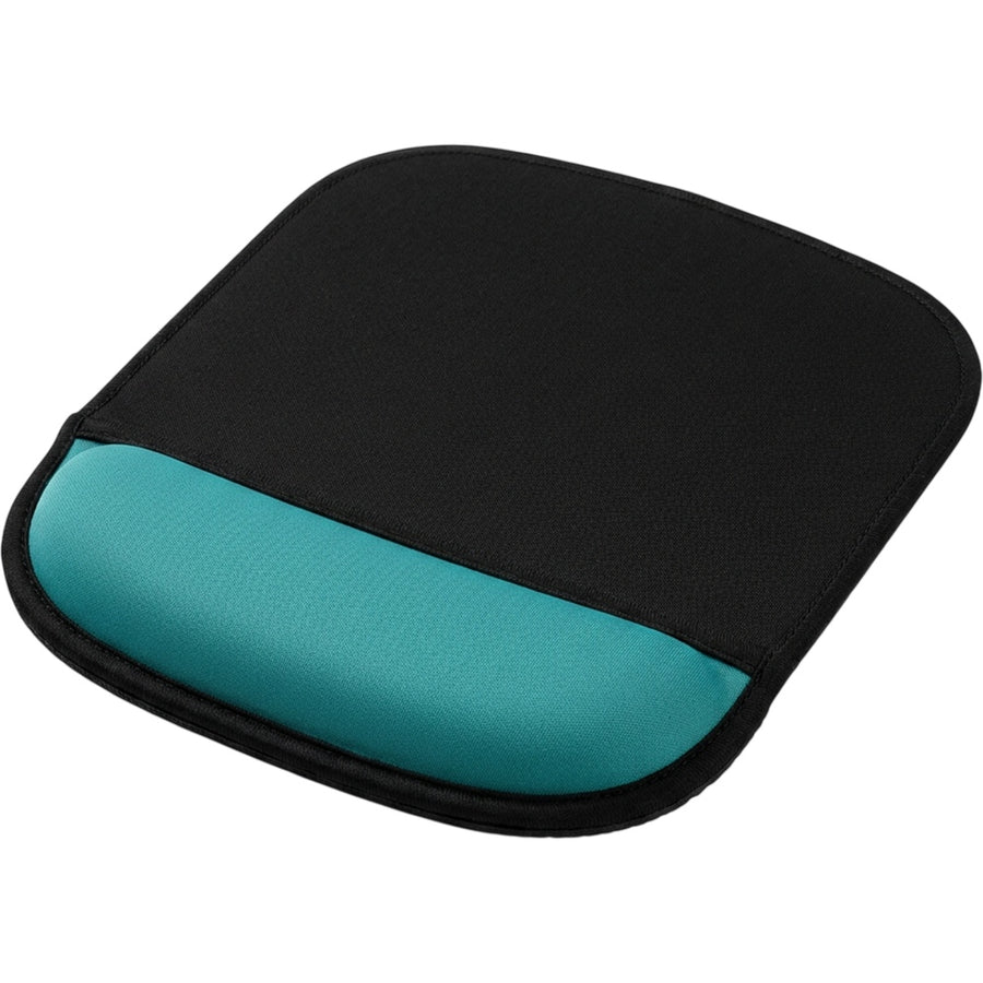 Fevoe Memory Foam Wrist Support Mouse Pad 250 x 220 mm Teal